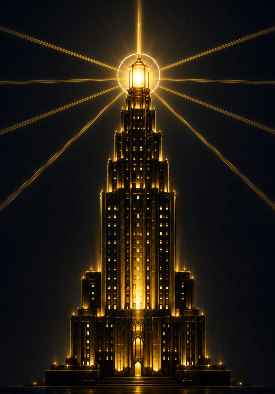 The Exchange Tower, crowned by Beacon